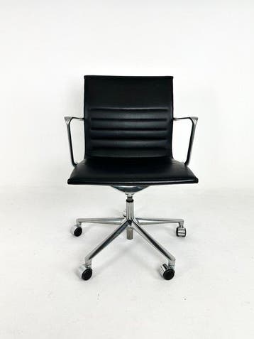 ICF - Una Chair - Stoel - Aluminium, Leder