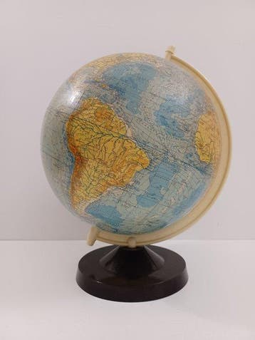 Globe - Prof. Dr. Arthur Krause - Räths Erdglos - 1950-1960