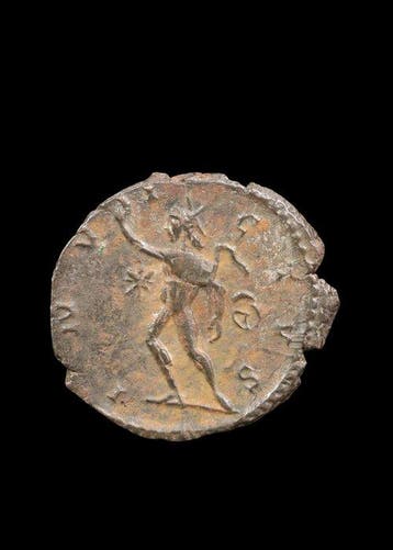 Oud-Romeins Brons Antoninianus van Victorinus (Zonder