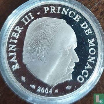 Monaco 5 euro 2004 (PROOF) 1700th Anniversary of Sainte..., Verzenden, Losse munt