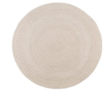 House Nordic Kleed Menorca Zand Ø120 Cm - Nieuw in, Maison & Meubles, Ameublement | Tapis & Moquettes, Verzenden