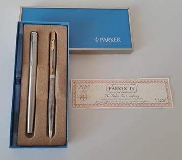 Parker - Set Penne Parker Ciselé arg. 925 - Sans prix de, Verzamelen, Pennenverzamelingen, Nieuw