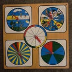 Houten Kalenderklok, Verzenden, Nieuw