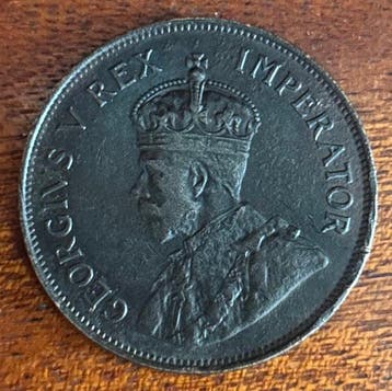 Cyprus. George V. Piastre 1927 (Zonder minimumprijs)
