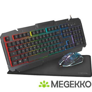 LogiLink ID0185 toetsenbord USB QWERTY Engels Zwart, Verzenden