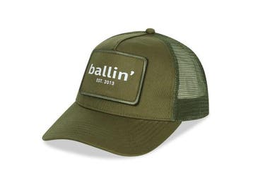 Veiling - Ballin Est. 2013 Trucker cap unisex groen, Nieuw