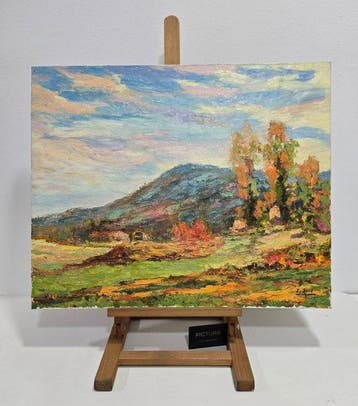 Jordi Jové (1937) - Armonía de otoño, Antiek en Kunst, Kunst | Schilderijen | Modern
