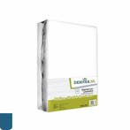 Queensbed molton matrasbeschermer, Nieuw, Wit