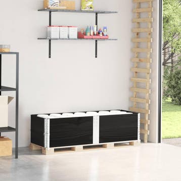 vidaXL Palletopzetranden 2 st 150x50 cm massief grenenhout, Verzenden