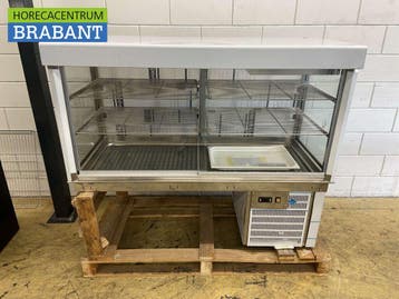RVS Meastro Drop-in Inbouw Koelvitrine 148 cm 230V Horeca, Ophalen of Verzenden, Nieuw in verpakking