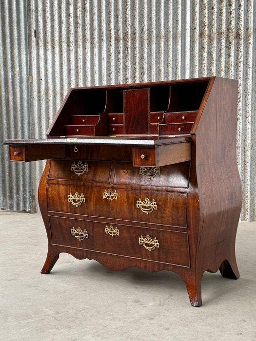 Bureau - Klepbureau, secretaire, buro, bureau, desk -, Antiek en Kunst, Antiek | Meubels | Stoelen en Sofa's