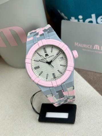 Maurice Lacroix - Aikon Tide Pink/Grey Camo Limited Edition