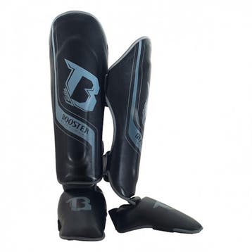 Booster Sg Enforcer Kickboxing Scheenbeschermers Zwart Grijs, Verzenden, Nieuw, Overige