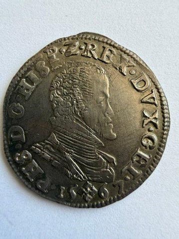 Spaans-Nederland Filips II van Spanje. 1/5 Filipsdaalder
