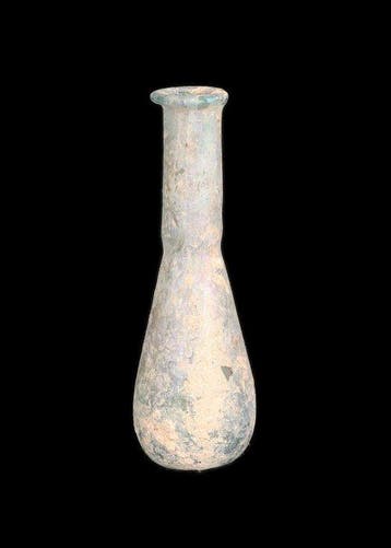 Oud-Romeins Glas Unguentarium (Zonder minimumprijs), Antiek en Kunst