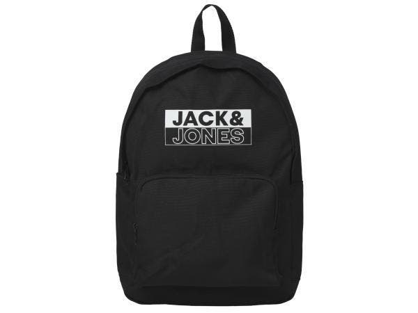 Veiling - Jack &amp; Jones DNA backpack heren zwart, Handtassen en Accessoires, Tassen | Rugtassen