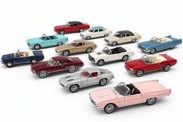 Franklin Mint 1:43 - Modelauto (12) - Classics of the, Nieuw