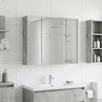 vidaXL Badkamerspiegelkast Beton Grijs 60 x 14,5 x 50 cm, Verzenden, Nieuw