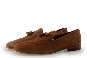 Sacha Loafers in maat 43 Cognac, Kleding | Heren, Schoenen, Loafers, Overige kleuren, Verzenden, Gedragen