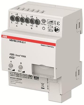 ABB KNX Universeel LED Dimmer 2 Kanaal 315W -, Verzenden, Nieuw