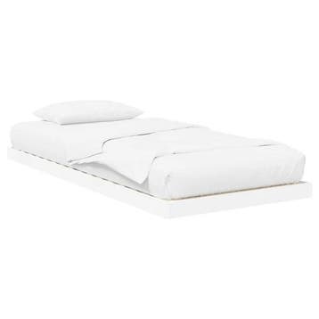 Bedframe Wit 100x200 - Retour deal: 41% korting!, Huis en Inrichting, 100 cm, Eenpersoons, Verzenden, Wit