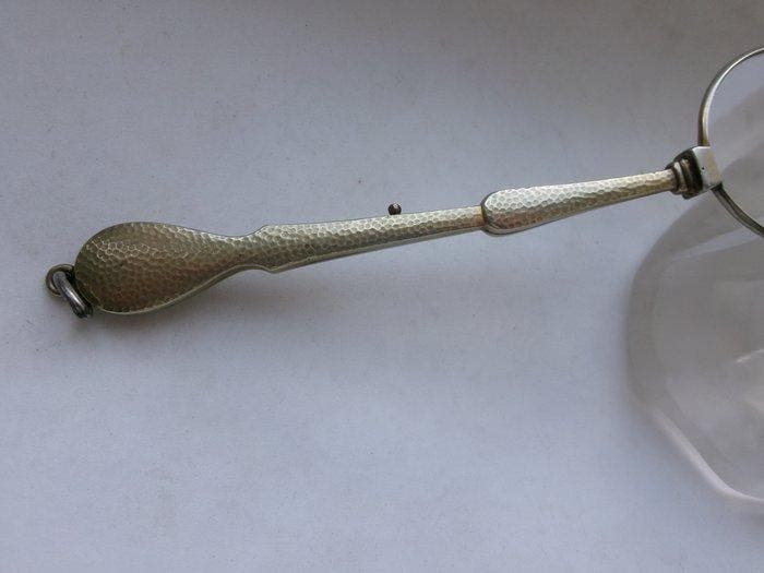 Plaqué or - Pendentif - Art Deco Lorgnette, Antiquités & Art, Art | Objets design