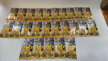 Pokémon - 25 Booster pack - Pokémon Card Game MEGA “30th