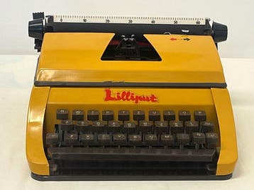 Lilliput - Machine à écrire - 1960-1970, Antiquités & Art