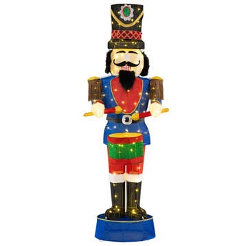 2dekans | Soldaat met Trommel – 185 cm | Verlichte, Ophalen of Verzenden, Nieuw