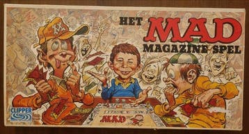 Lotto 3 giochi Monopoly vintage-mad magazine-domino disney