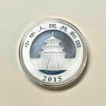 China, Volksrepubliek 10 Yuan 2015, Panda, 1 Oz (Zonder, Postzegels en Munten