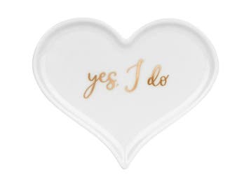 Ring Kussen Bord Yes I Do, Verzenden, Nieuw
