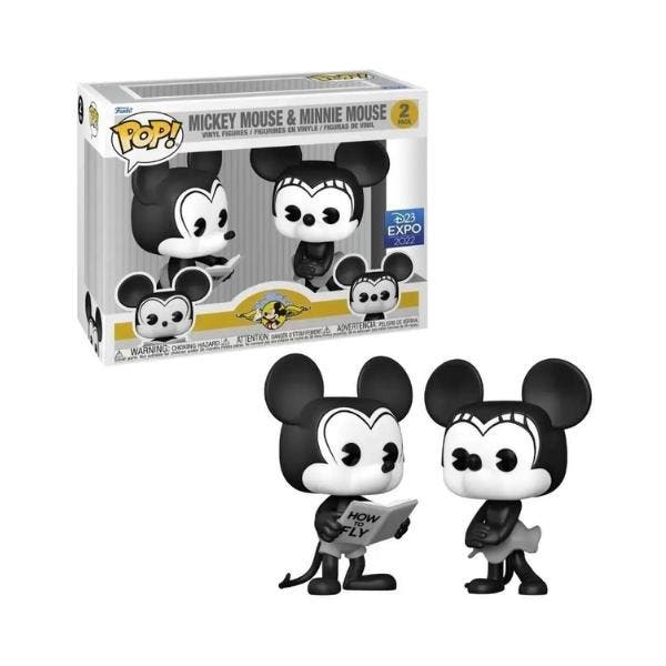 Funko Pop 2pack: Disney  Mickey &amp; Minnie SE, Collections, Jouets miniatures, Envoi