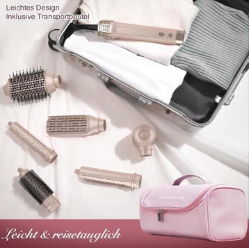 Complete Mythsight 6-in-1 Haarstyler set - Fohn, krultang..., Verzenden, Zo goed als nieuw, Haarverzorging