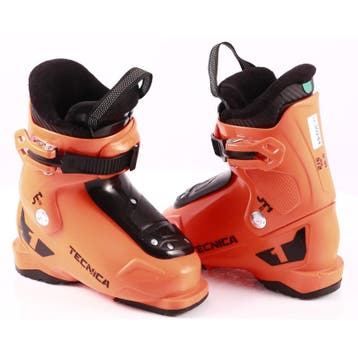 26 26,5 kinder skischoenen TECNICA JTR 1, orange/black, Sport en Fitness, Verzenden, Gebruikt
