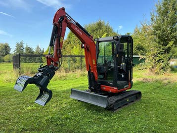 Online veiling - 2020 Kubota U27-4 HI Minigraafmachine, Ophalen