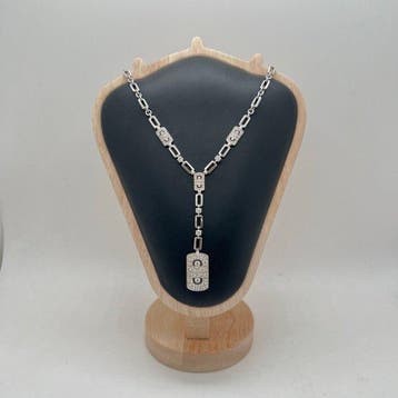 Bvlgari - Collier - 18 carats Or blanc