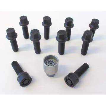 H&R Wielboutenset bolkonisch R14 M14x1.50 - Lengte 60mm - Zw, Auto-onderdelen, Ophanging en Onderstel, Verzenden, Nieuw