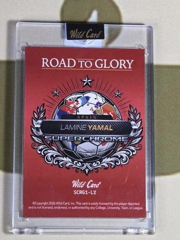 2024 Wild Card Road to Glory Lamine Yamal SCRG1-LY, Nieuw