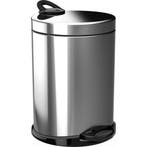 Pedaalemmer | RVS | 5L | Klapdeksel | Ø187x240(h)mm, Verzenden, Nieuw in verpakking