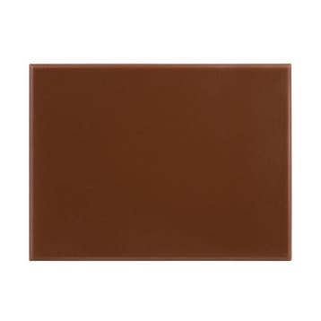 Snijplank | HDPE | Bruin | 300x225x12(h)mm Hygiplas, Verzenden, Nieuw in verpakking
