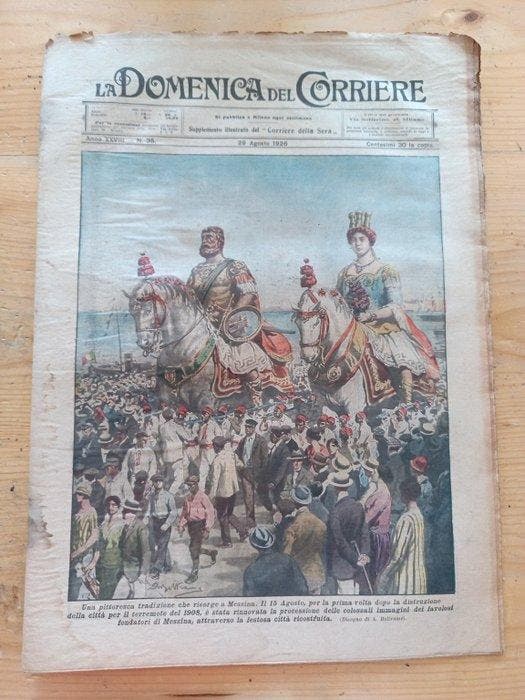 La Domenica del Corriere – Lotto 23 riviste illustrate, Antiquités & Art, Antiquités | Livres & Manuscrits
