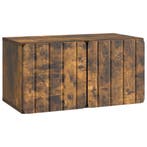vidaXL Wandmontage TV-kast Gerookt eiken 59,5 x 31 x 30 cm, Verzenden, Nieuw