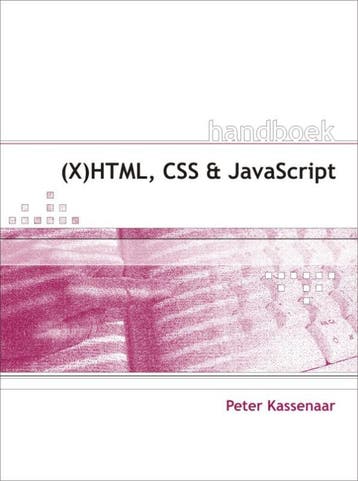 Handboek (X)Html, Css En Javascript | P. Kassenaar | Nieuw, Boeken, Verzenden, Nieuw, P. Kassenaar