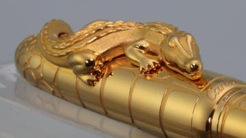 Cartier - Crocodiles de Cartier exceptionel gold plated -, Nieuw
