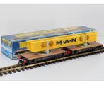 Playmobil 4109 Schwertransportwagen mit MAN-Ladung (Wagons), Ophalen of Verzenden, Gebruikt, Overige typen, Analoog