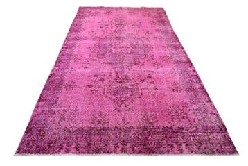 Roze vintage - Vloerkleed - 290 cm - 165 cm - met, Nieuw