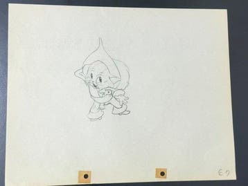 Walt Disney – Ambrose Animatie Tekening - The Robber Kitten, Nieuw
