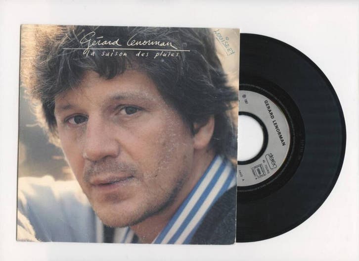 Gérard Lenorman – La Saison Des Pluies / Vide Ton Verre Et N, Cd's en Dvd's, Vinyl Singles, Ophalen of Verzenden