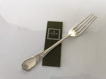 Christofle - Vork - 12-delige eetvorken-set, model Marly. -